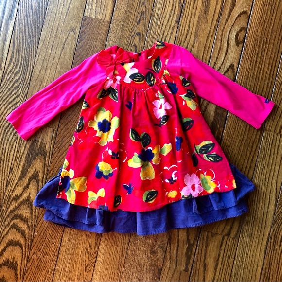 CATIMINI Designed in France, 2T Layered Dress - Picture 2 of 8